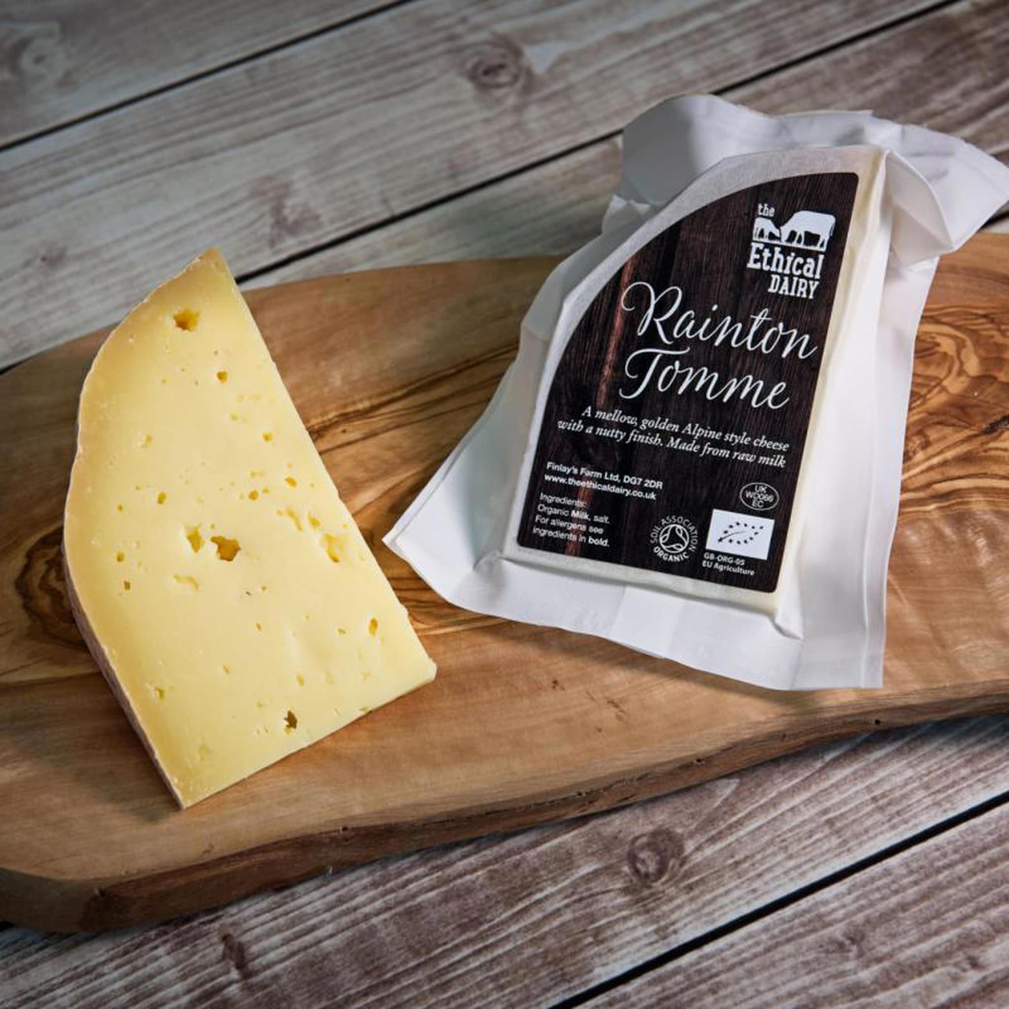 Organic Rainton Tomme Cheese (~150g)