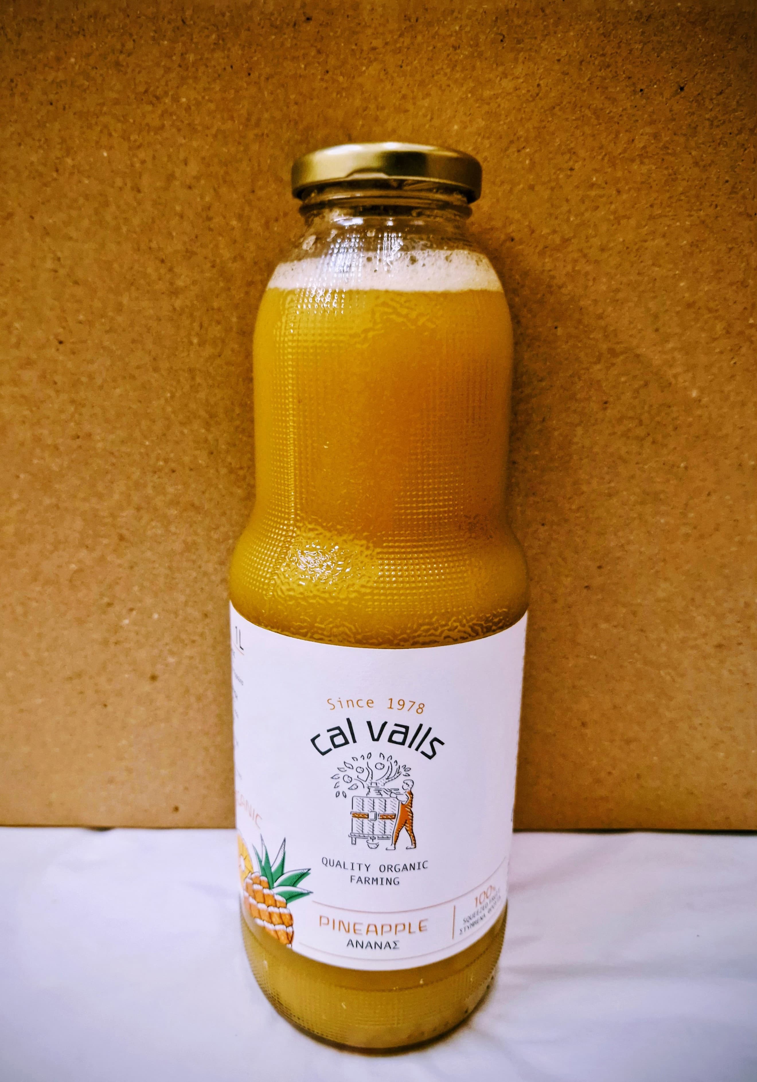 Organic Pineapple Juice (1lit)