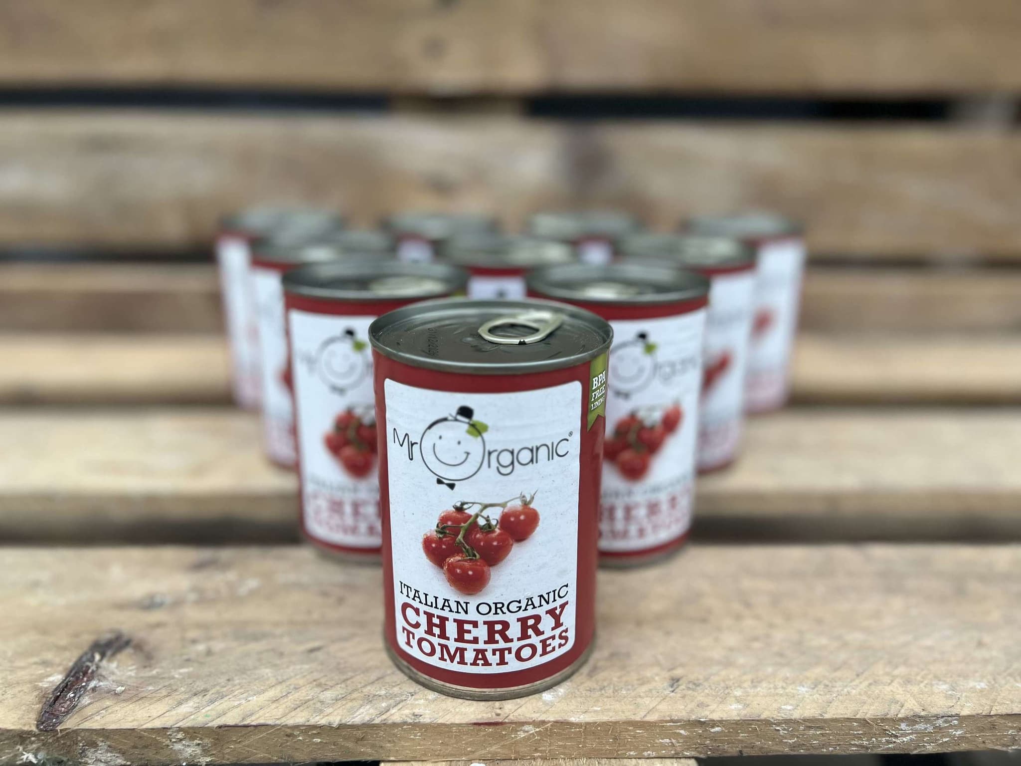 Organic Cherry Tomatoes (400g tin)